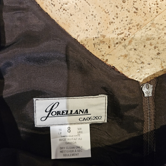 LORELLANA Couture Evening Gown (2- piece) - Picture 6 of 9